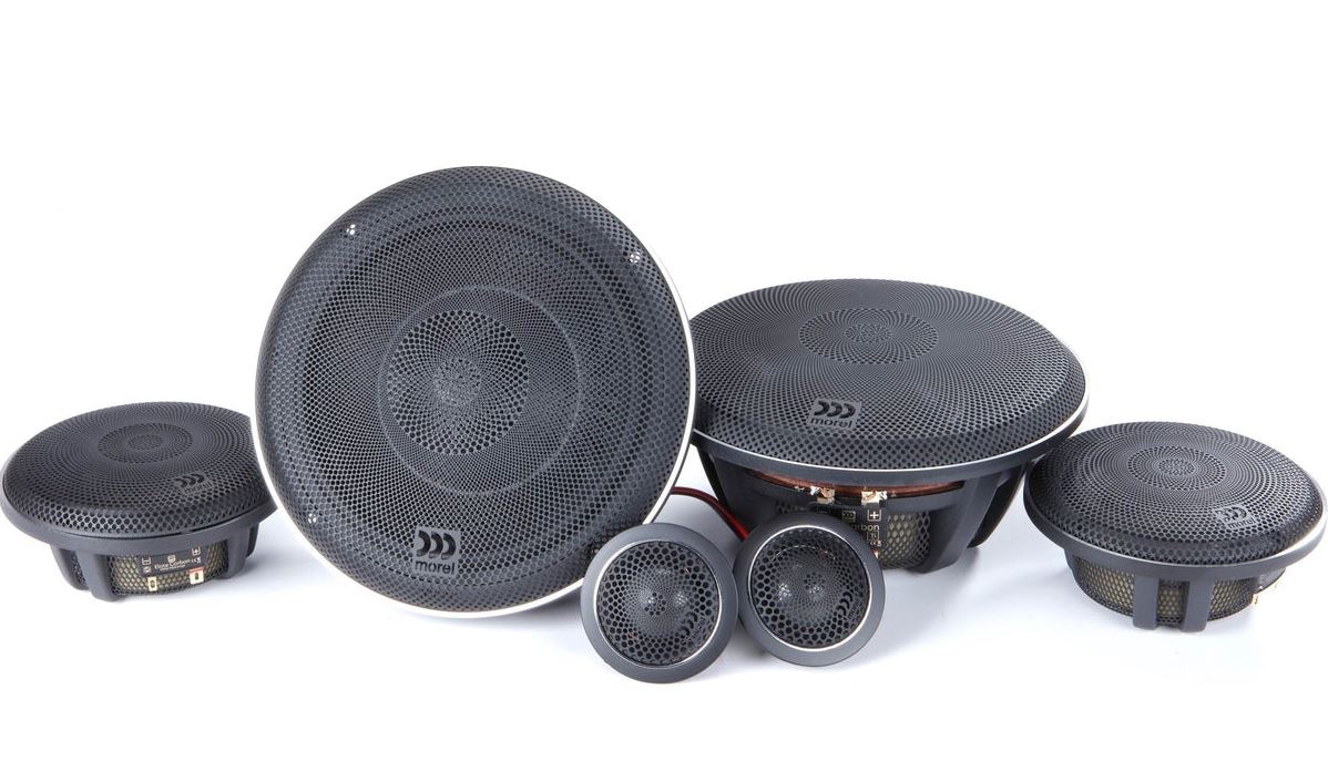 Morel ELATE CARBON 63A High End 3Wege Komponenten Lautsprechersystem